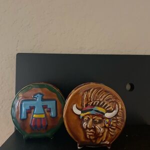 Native American Themed Decorative salt and pepper shakers